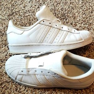 Adidas shoes.